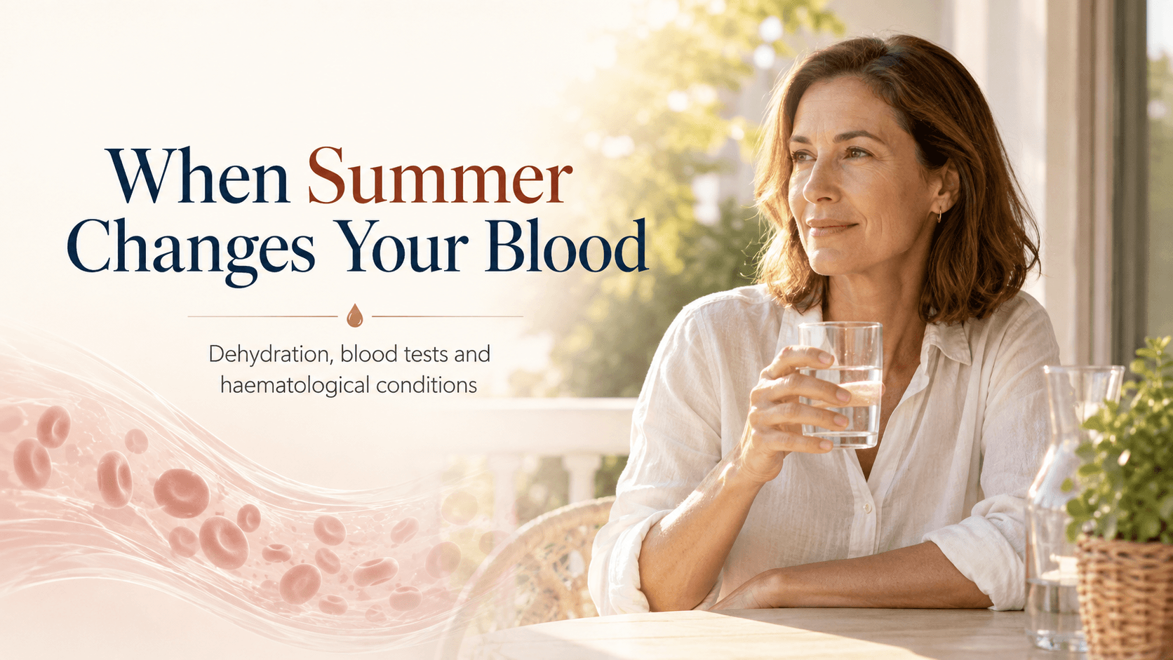 When Summer Changes Your Blood: Dehydration, Blood Tests and Haematological Conditions